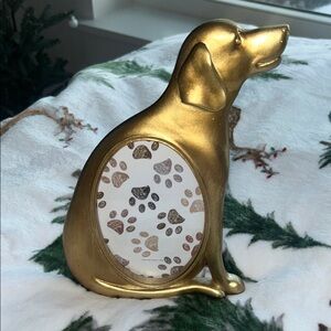 Gold Labrador retriever Dog-Shaped Photo Frame